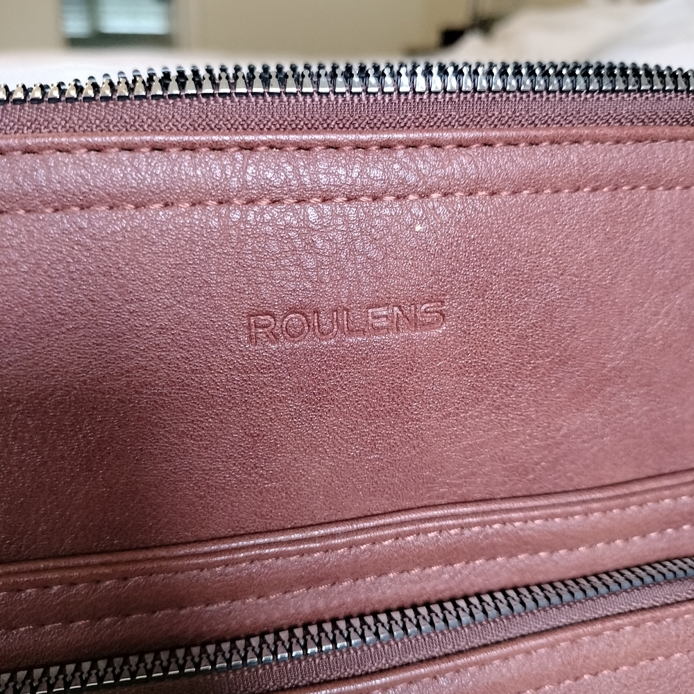NWT Roulens Women's Crossbody Faux Leather Bag - Picture 3 of 10